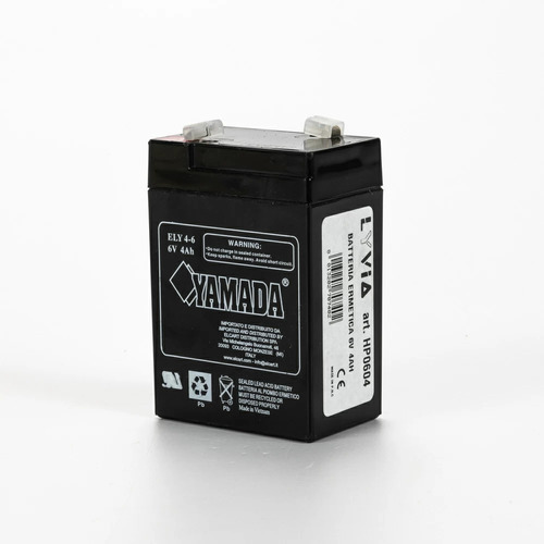 Batteria ermetica · al piombo · 6V · 4Ah