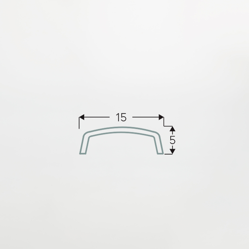 Diffusore · L=2M Policarbonato · Trasparente · Profili PA.1806