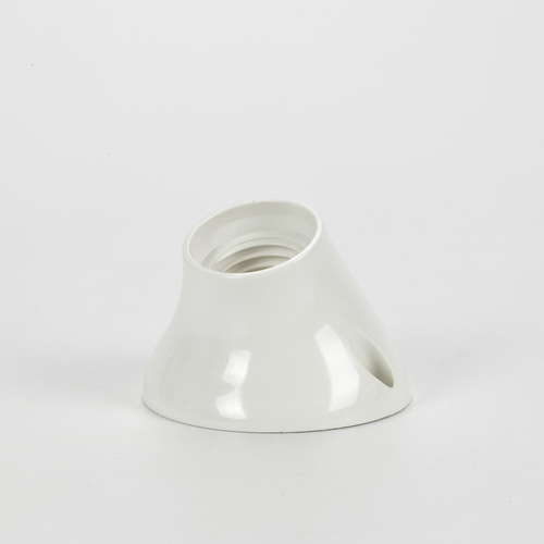 Portalampada a Muro · Attacco E27 · Orientato a 45° · Bianco