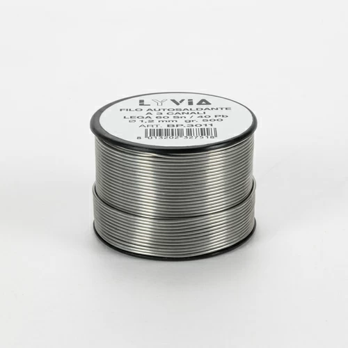 Rocchetto di Filo per saldare · Lega Stagno e Piombo · Ø 1,2 mm · Saldatura  facilitata - Utensileria elettricista - Materiale elettrico