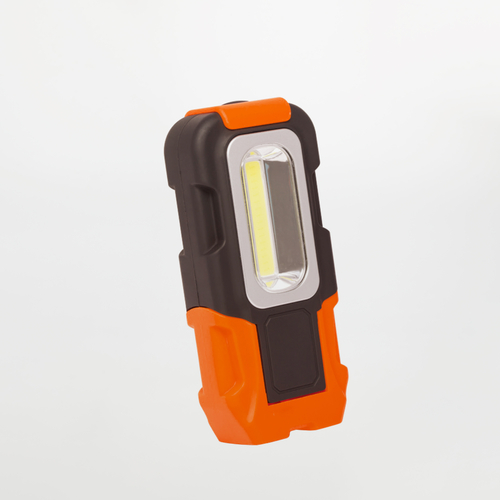 Lampada led per Ispezione · Fascio a 120° · Luce Intensa · Con Gancio e Magnete · Soft Touch