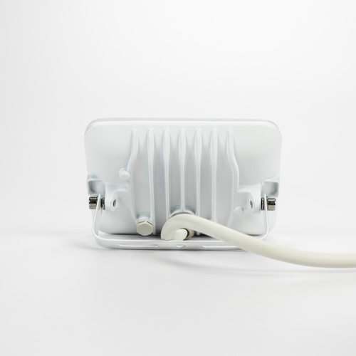 Proiettore LED · 10W · Design Ultrasottile · Bianco Caldo 3.000° K · Schermo Tutto Vetro