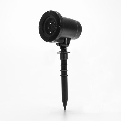 Proiettore Natale LED · Soggetto Buon Natale · Per Esterno · Bianco Freddo