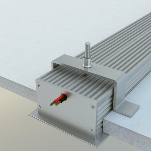 Staffa per incasso profili