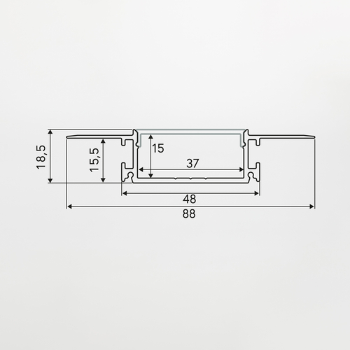 Striscia LED Stagna 12V · Ultra Luminosa · Per Esterno IP54