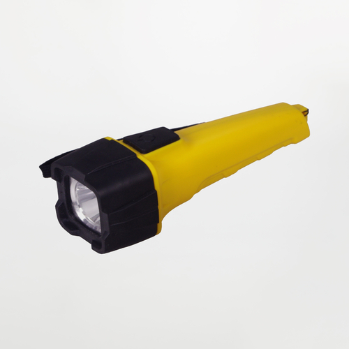 Torcia LED Quadrata · Antirollio · 180mm · Alta Emissione · In ABS · Per Ambienti Umidi IP55