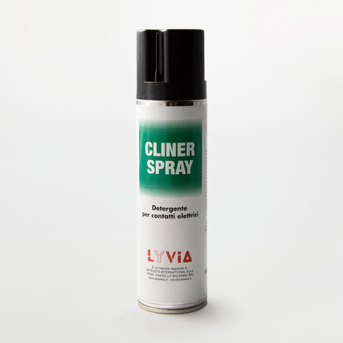 Detergente per Contatti Elettrici · Cliner Spray   · Innocuo per l'Ambiente e l'Uomo