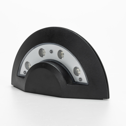 Applique LED 8W · Semicircolare · A Parete · Luce da Esterno · Bianco Diurno 4.000°K