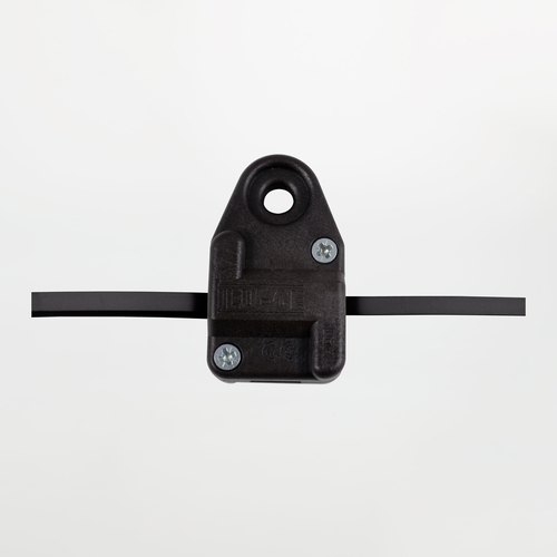 Terminale per Ancoraggio · Con Asola · Per cavo piatto · Sistema Anti Strappo · Luci da esterno