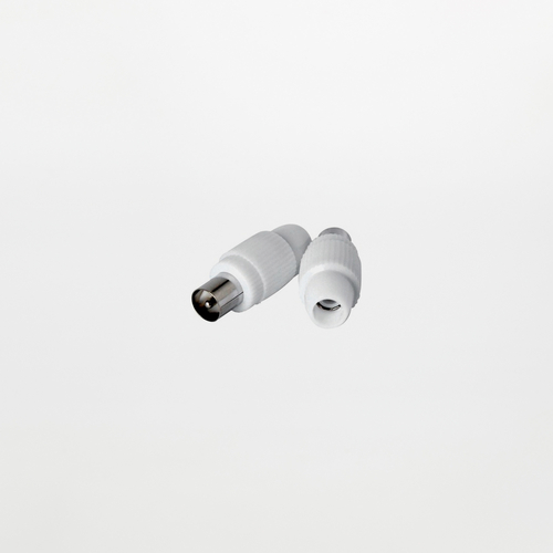 Spina TV volante coassiale  diritta  Ø 9.5mm