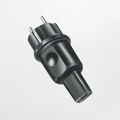 Spina Schuko 10/16A · In Gomma · In Materiale Antiurto · Stagna IP44