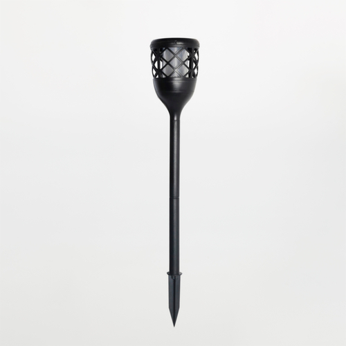 Fiaccola LED Energia Solare · Effetto Fiamma · 1.500°K · Con Batteria Ricaricabile · Con USB