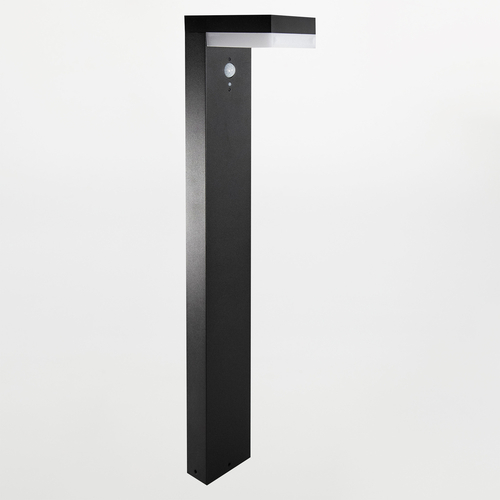Illuminazione Vialetti · Bollard Pedonale Solare · H = 70 cm · Con Sensore di Movimento e Crepuscolare