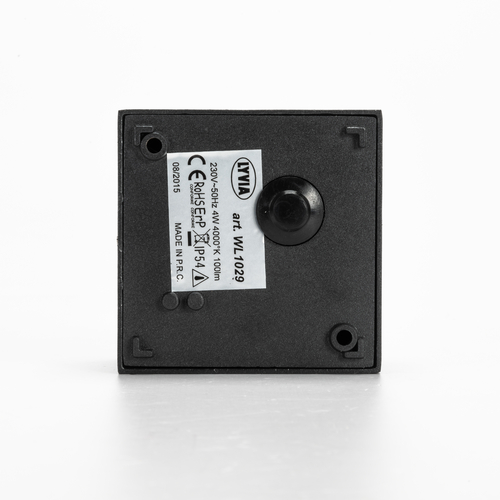 Applique LED 4W · Cubica · A Parete · Luce da Esterno · Bianco Diurno 4.000°K