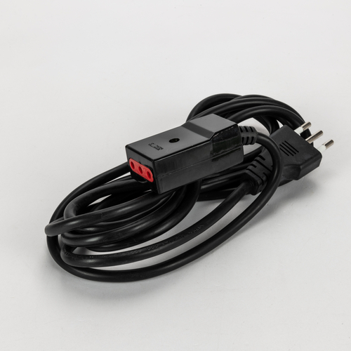 Prolunga Lineare · 3 metri · Spina e Presa 10A · Colore Nero · Carico Max 2000W