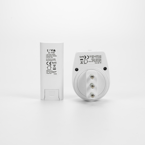 Kit Spina/Presa telecomandata ON/OFF · Telecomando 12 canali · Carico Max. 3680W