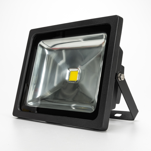 Proiettore LED · Blackline · 50W · 4100K · 3600lm · In Alluminio · Alta Efficienza Luminosa