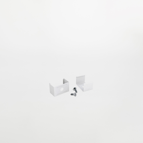 Set N°2 Clip per fissaggio profili · Colore Bianco
