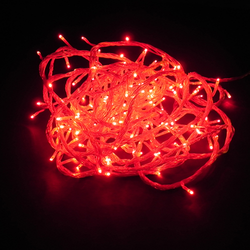 Luci di Natale · Stringa Luminosa · 160 LED · Colore Rosso
