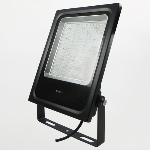 Faro LED Asimmetrico · Luce Rossa · 200W · Alta Resa Luminosa · In Alluminio · Antiabbagliamento