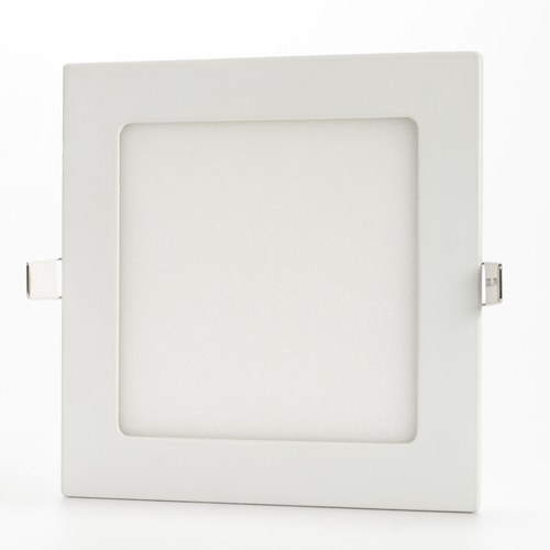 Pannello LED Ultrasottile · 12W · Da Incasso · Forma Quadrata · Bianco Diurno 4.000°K