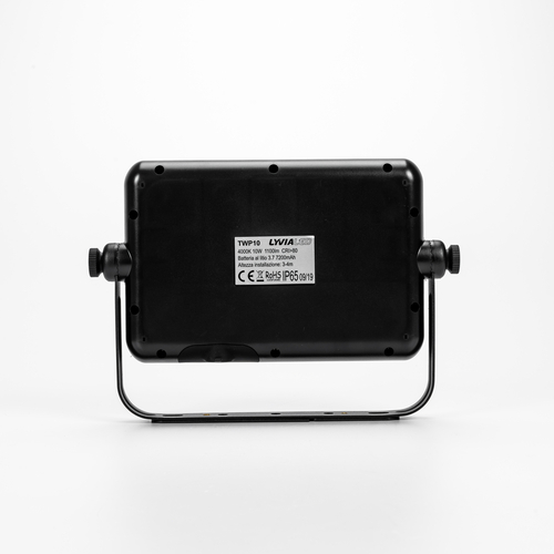 Proiettore LED Solare Bifacciale · Con Sensore Crepuscolare e Rilevatore di Presenza