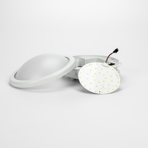 Plafoniera LED 8W · Impermeabile IP54 · Luce da Esterno · Tonda · Con Cambio Tonalità