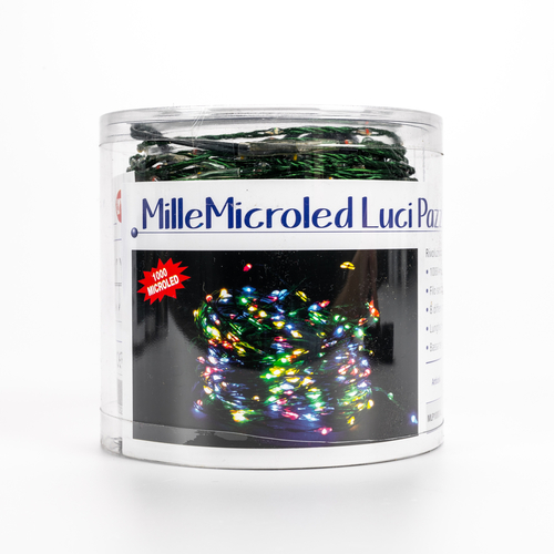 Micro Luci Pazze LED · 1000 Micro LED · Multicolor · Per Interno · Luci di Natale
