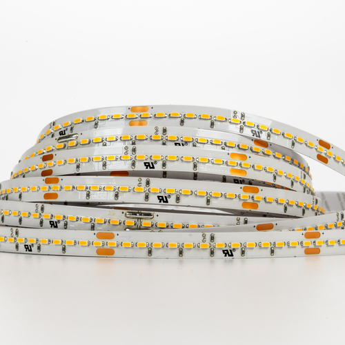 Striscia LED 24V · Da Interno IP20 · Effetto Luce Continua · Bianco Caldo · Bobina 5 m