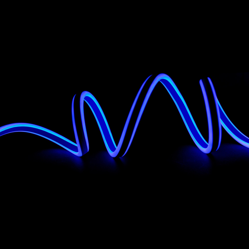 Tubo Luminoso LED · Biemissione · Bobina da 25 Metri · Colore Blu · IANUS