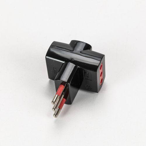 Adattatore Triplo · 10A · Colore Nero