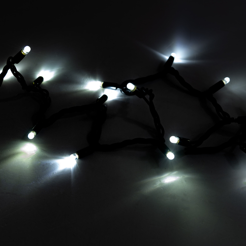 Stringa di Ricambio · Estensione Per Tenda Luminosa LED · Bianco Puro · Luci di Natale