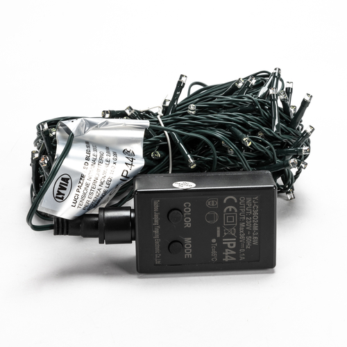 Luci di Natale Bi-LED · 150 LED a 2 Colori · Luci Pazze Multicolor e Bianco Puro