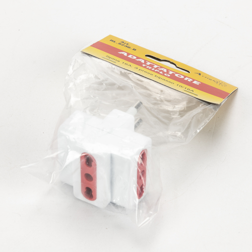 Adattatore Triplo · 16A · Colore Bianco