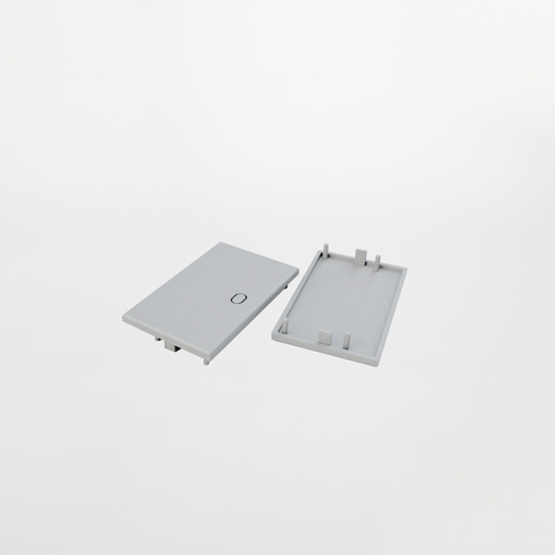 Set N°1 tappo Sfondabile + N°1 Tappo Cieco · In Plastica · Per profilo superfice largo PA.510