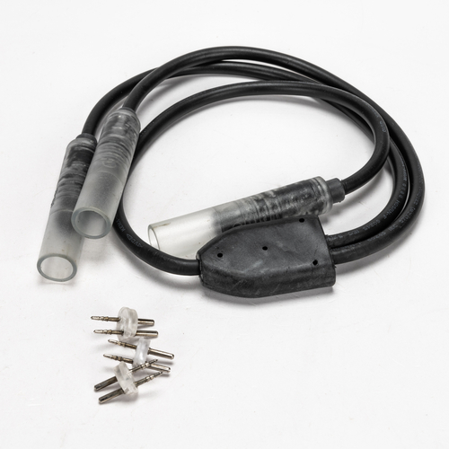 Connettore a Y in Gomma · Per Tubo Luminoso Ø13 mm 2 vie