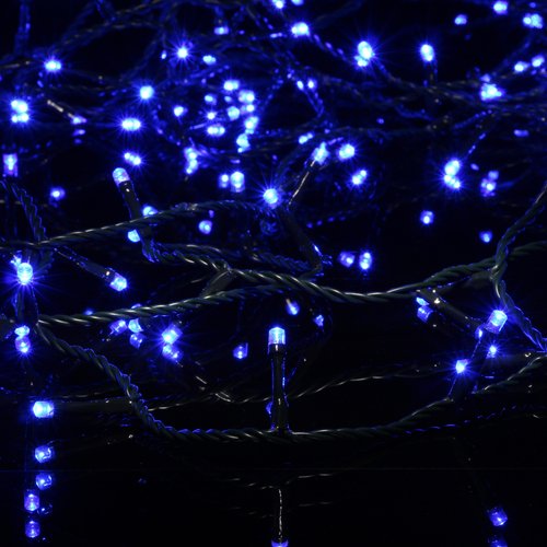 Luci di Natale · Stringa Luminosa · 600 LED · Colore Blu