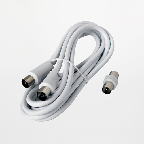 Prolunga Antenna TV e Apparecchi audio/video · Lunghezza 5m · Colore Bianco