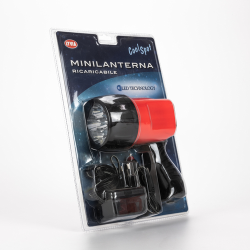 Mini Lanterna LED Ricaricabile · Led Ultraluminosi · Luce Concentrata · Autonomia 20 ore