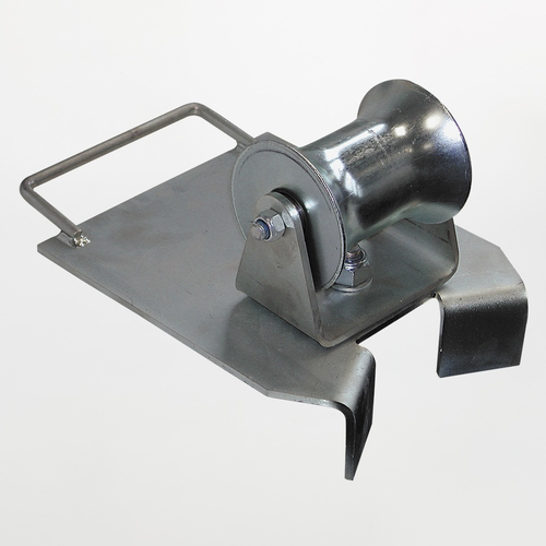 Rullo Pieno Imperniato su Supporto Girevole · Verniciato · Per uso su bordi e spigoli