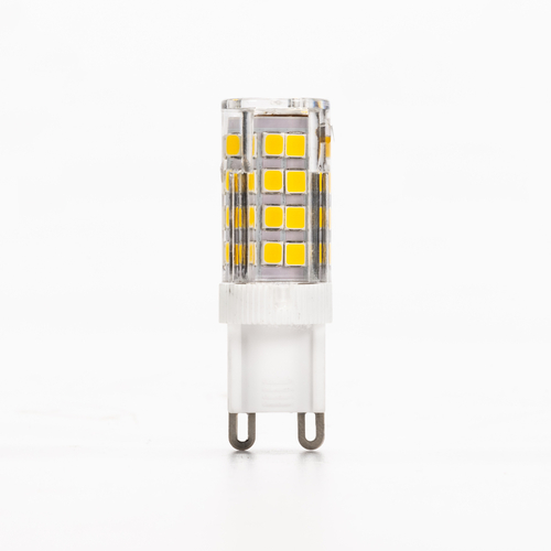 Lampadina LED · 4W · Attacco G9 · Bianco Diurno · Rivestimento in policarbonato