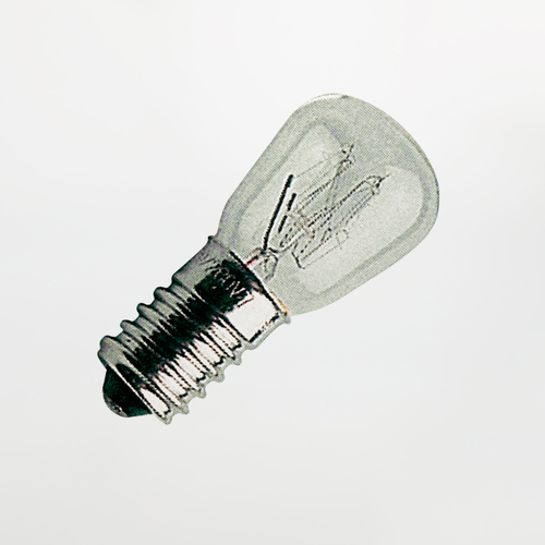 Lampada Speciale a Filamento · Per Frigoriferi · Forma a Piccola Pera · 15W · E14