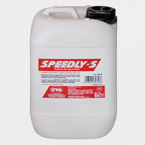 Lubrificante Scorricavo Alto Potere · Speedly S Liquido 5 l · Resiste a Basse e Alte Temperature