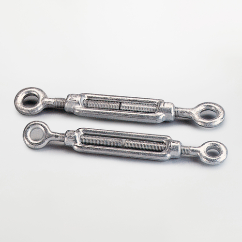 Tenditore filettato M12 · Con Occhiello e Gancio · 12 cm