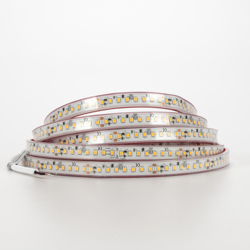 Striscia LED 24V · Controllo termico · Per Esterno IP67 · Bianco Caldo 3.000°K