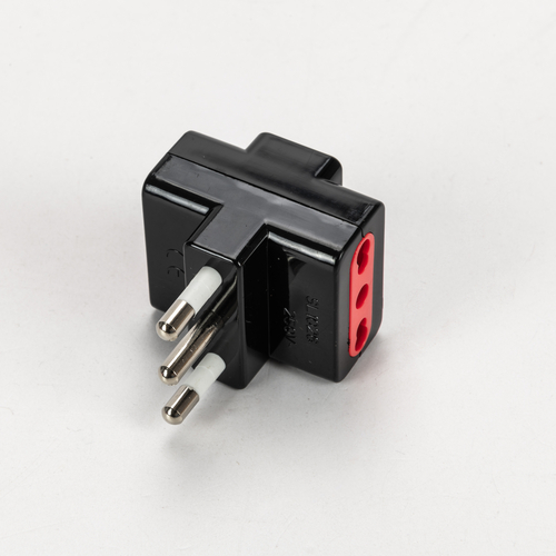 Adattatore Triplo · 16A · Colore Nero