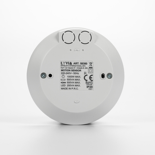 Rilevatore di Movimento, Presenza e Voce · 360° · Montaggio a Soffitto