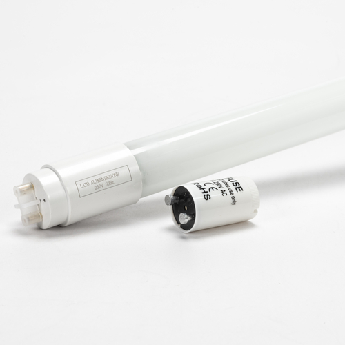 Tubo T8 LED 9W · 60 cm · Bianco Caldo 3.000°K · Accensione immediata · Corpo in vetro