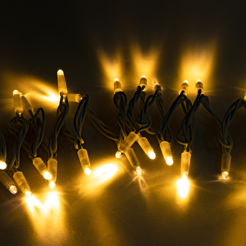 Stringa di Ricambio · Per Tenda Luminosa Led · Bianco Caldo · Estensione Verticale · Luci di Natale