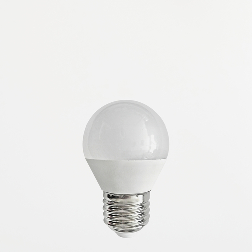 Lampadina LED 5W · Forma Decorativa Sfera · E27 · Bianco Caldo 3.000°K · Risparmio Energetico